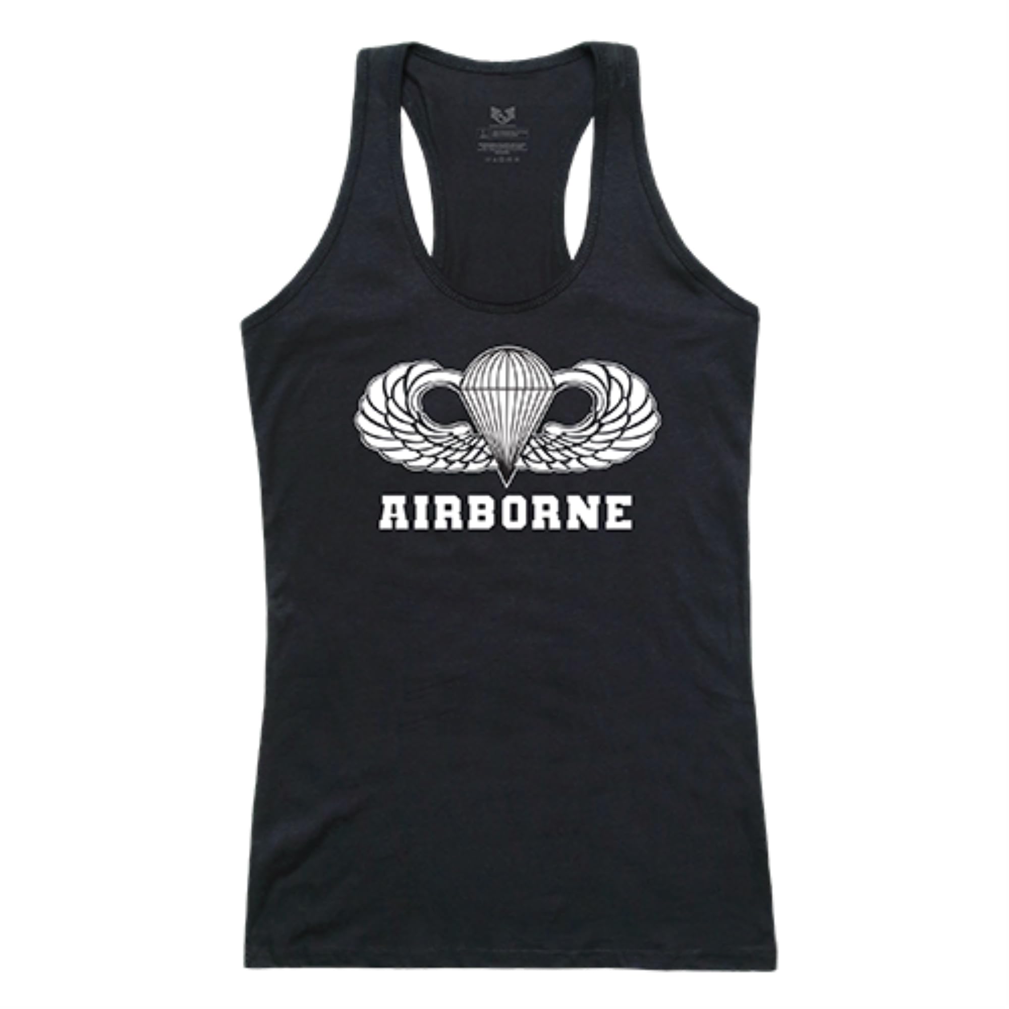 Graphic Tank, Airborne, Black, XL