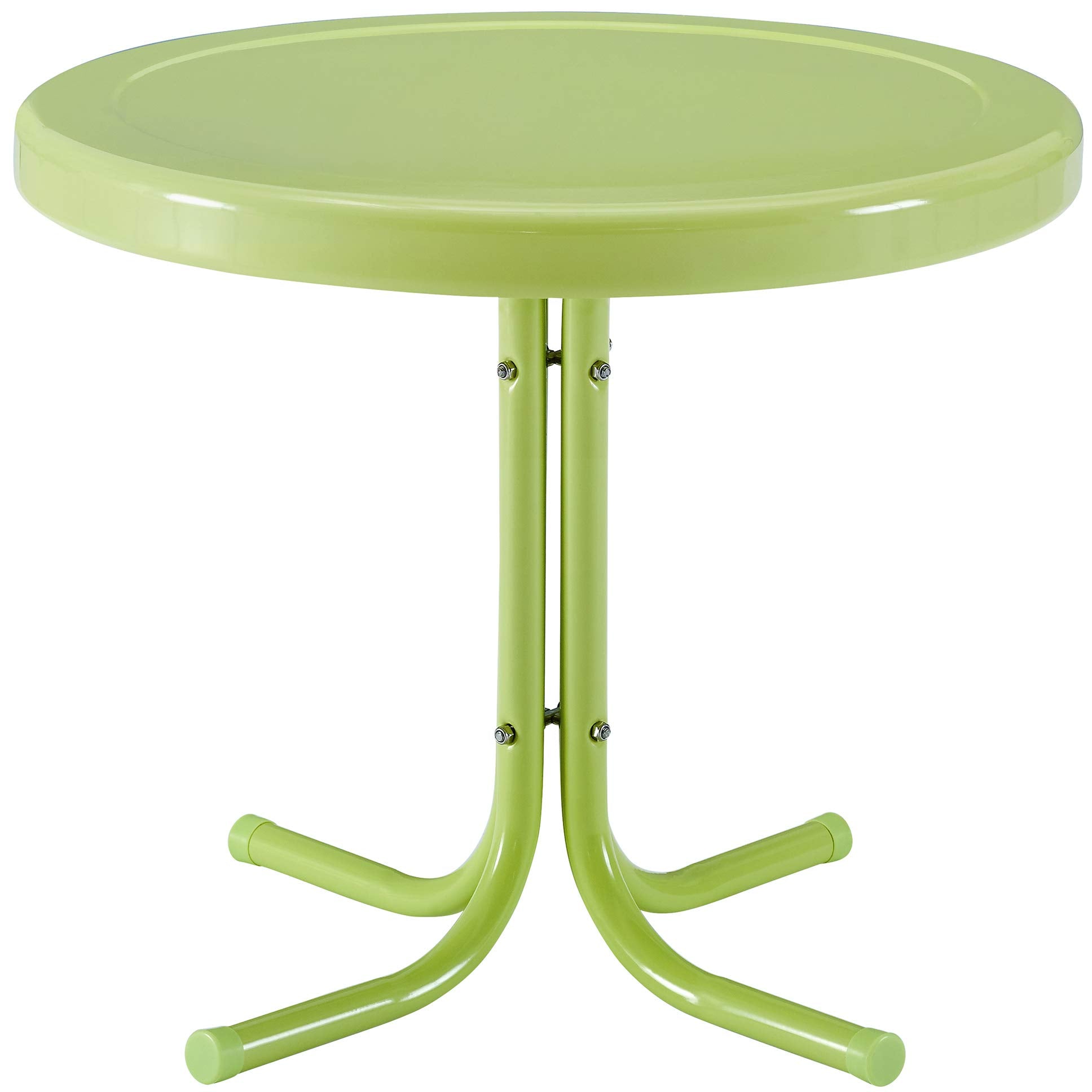 Griffith Outdoor Metal Side Table Key Lime Gloss