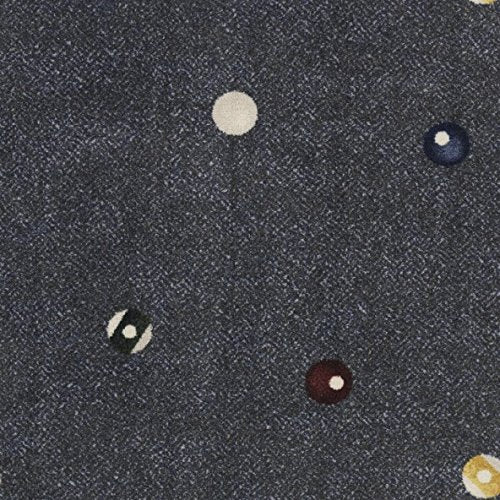 Joy Carpets Games People Play Open Table 78 x 109??Indoor Area Rug in Color Charcoal