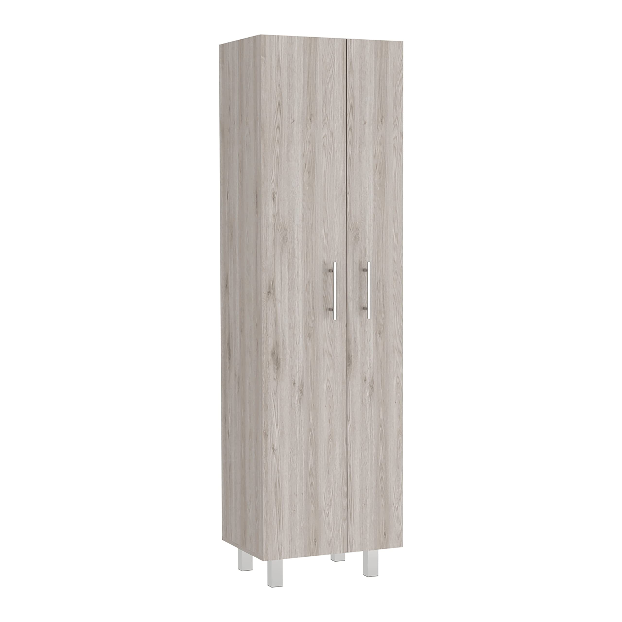 Nala Cleaning Cabinet -Kitchen -Light Gray / White