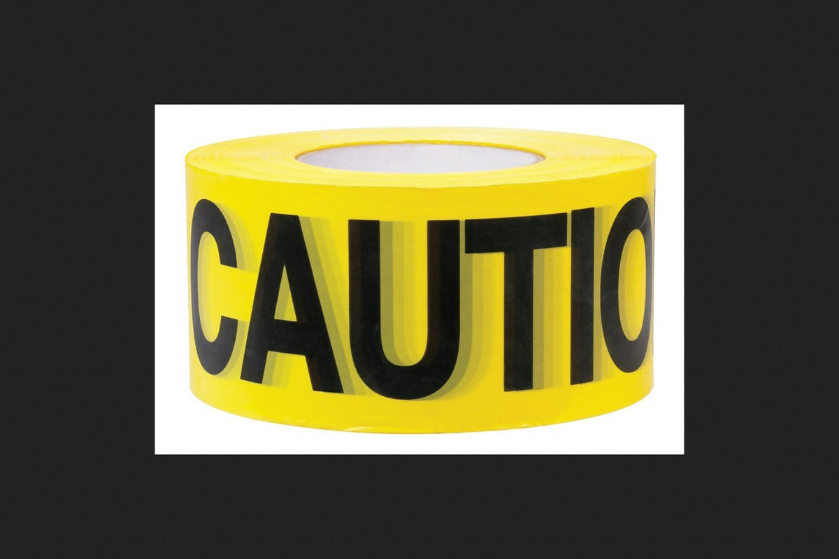 Tape Barcde Caution1000 By C H Hanson Mfrpartno 19000