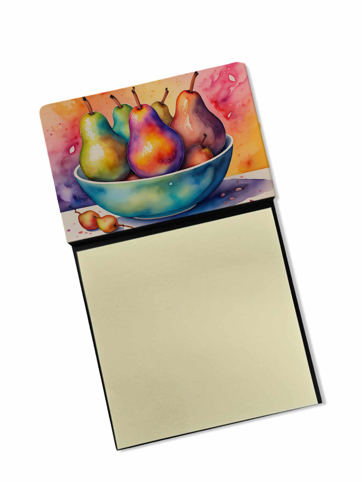 Colorful Pears Sticky Note Holder