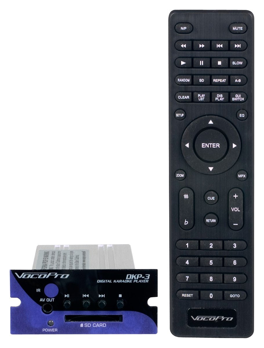 DKP-3 - Compact Digital SD Card Karaoke Player