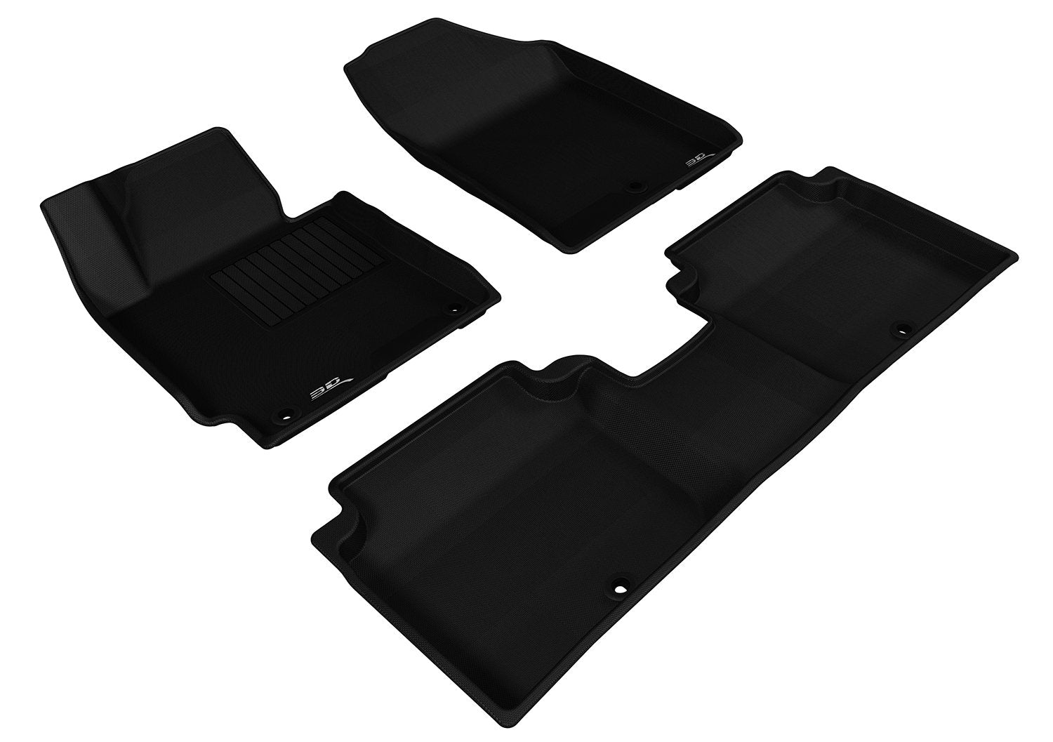 3D MAXpider HYUNDAI ELANTRA SEDAN / COUPE 2014-2016 KAGU BLACK R1 R2