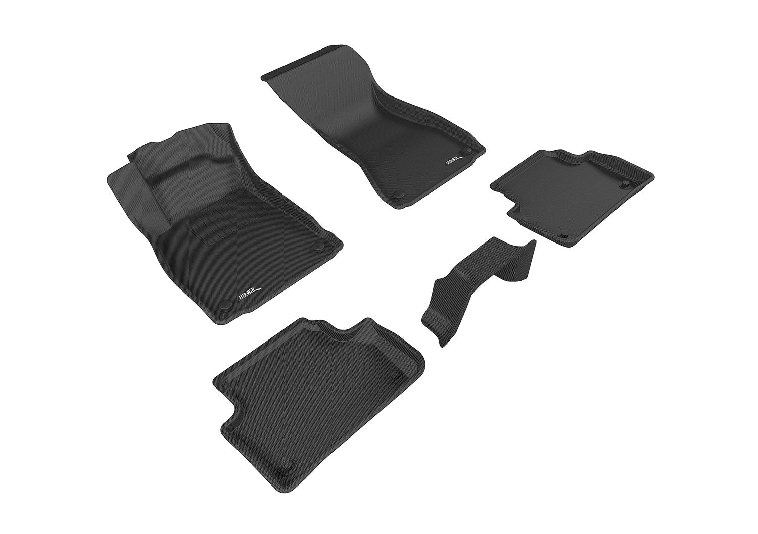 3D MAXpider AUDI A4 / A4 ALLROAD 2017-2022 / S4 / A5 SPORTBACK / S5 SPORTBACK 2018-2022 / RS5 SPORTBACK 2019-2022 KAGU BLACK R1 R2