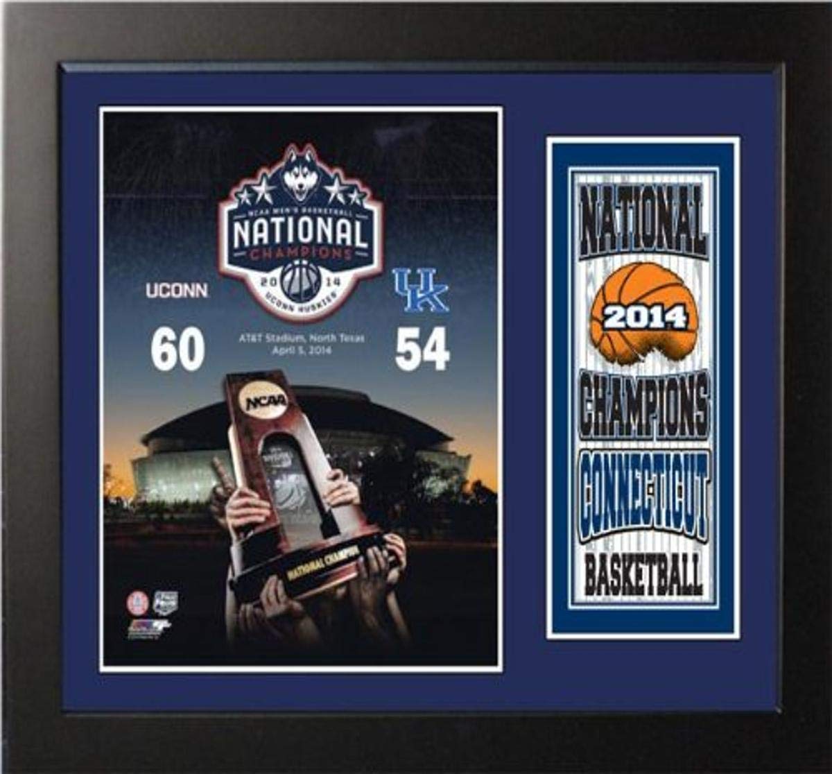 11x14 Deluxe Frame - University of Connecticut Champions