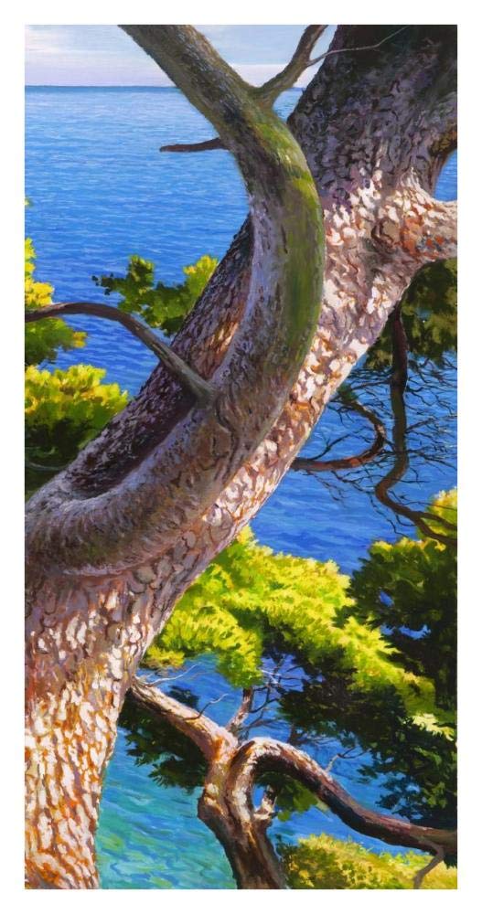Lavandou III-Paper Art-20x38”
