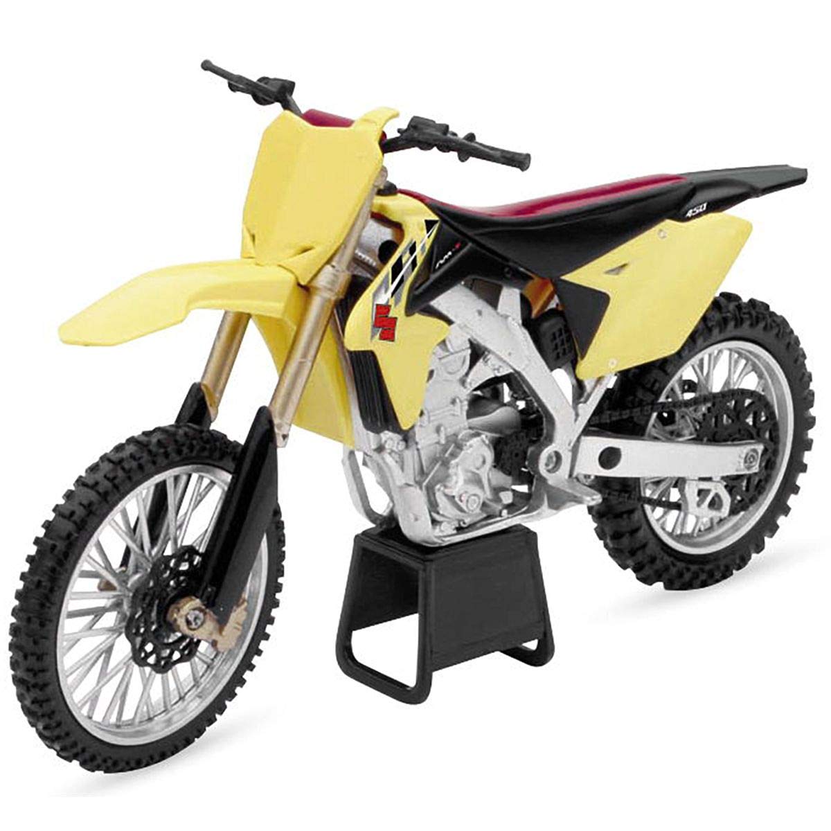 Suzuki RM-Z450 Yellow 1/12 Motorcycle Model by New Ray