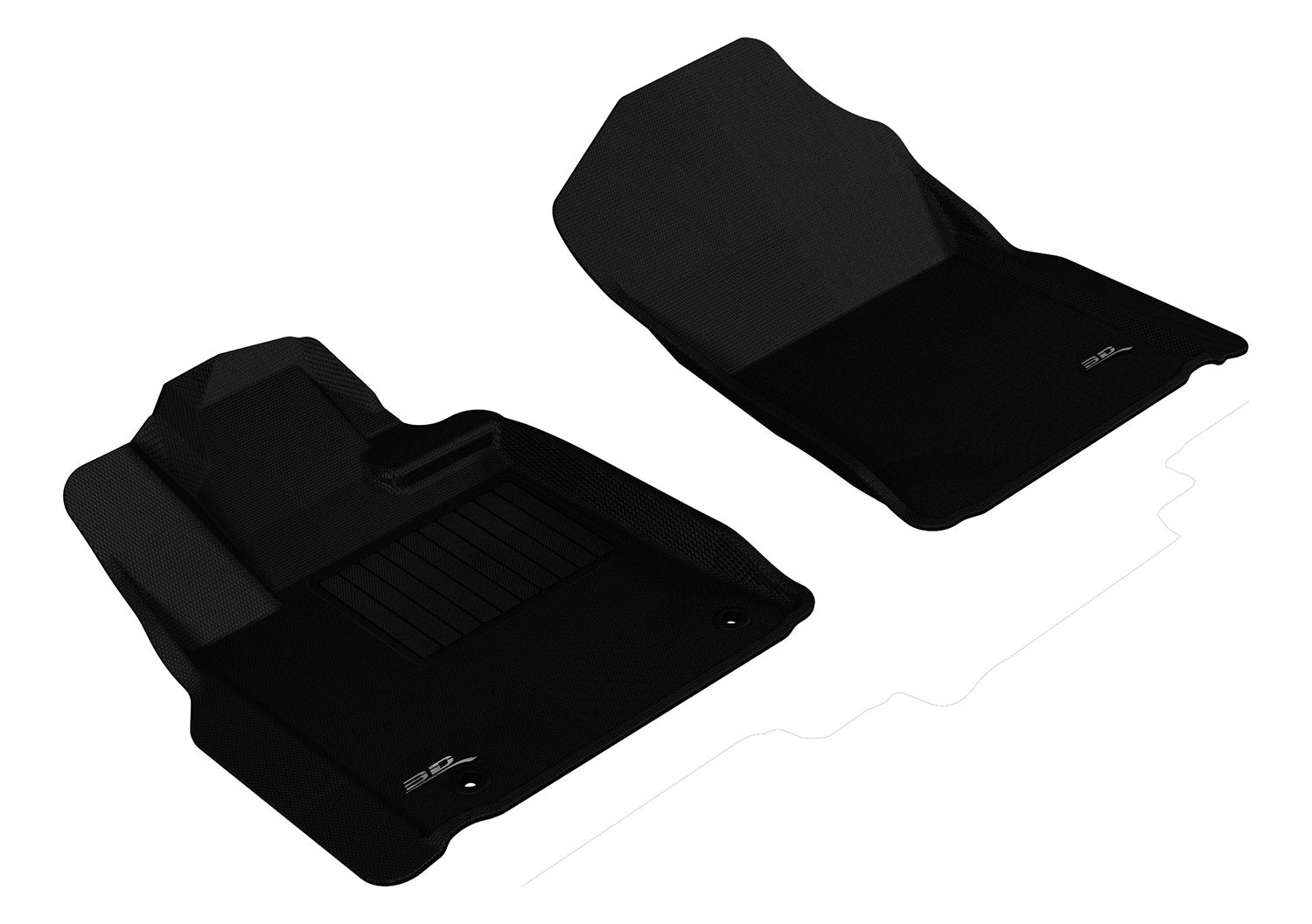 3D MAXpider TOYOTA TUNDRA 2007-2011 REGULAR CAB / DOUBLE CAB / CREWMAX / SEQUOIA 2008-2011 KAGU BLACK R1 (HOOKS)