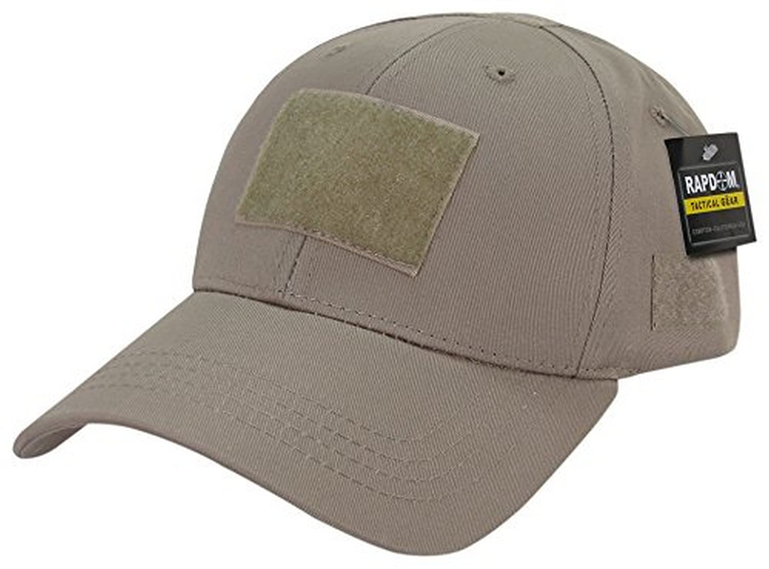 Low Crown Structured Tactical Cap, Khaki