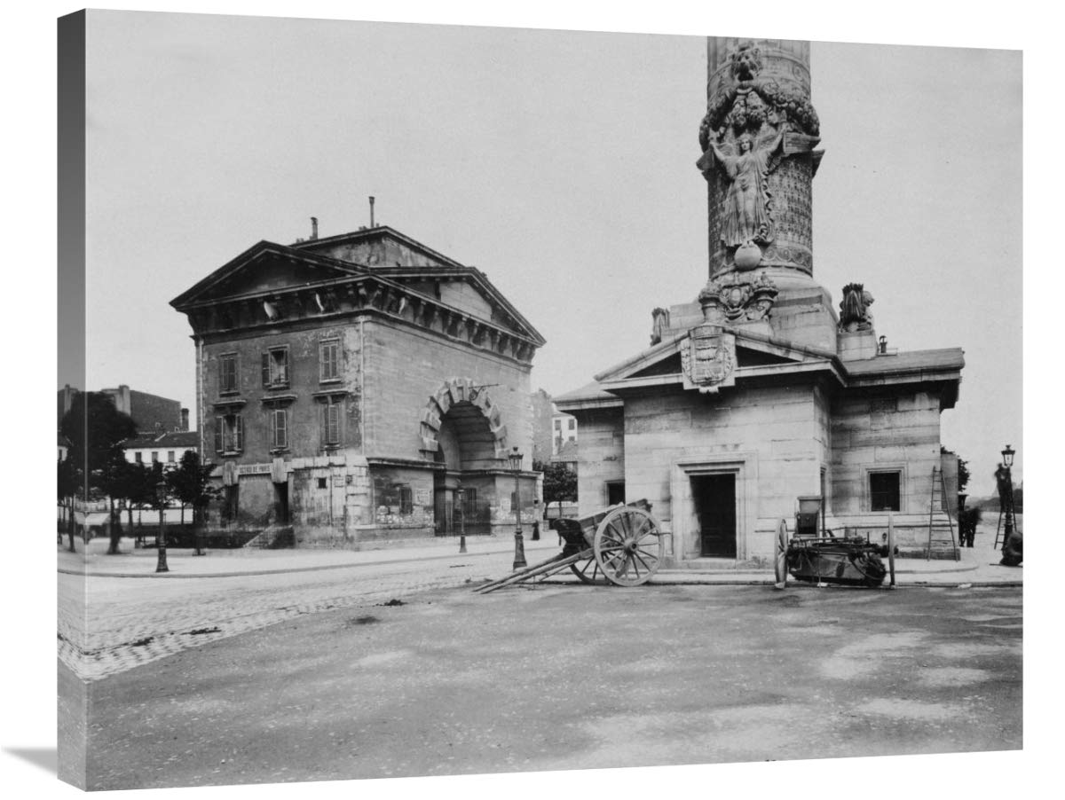 Paris, 1903-1904 - Ancienne Barrire du Trne (Tollbooth Pavilion and Column)-Canvas Art-30x24”