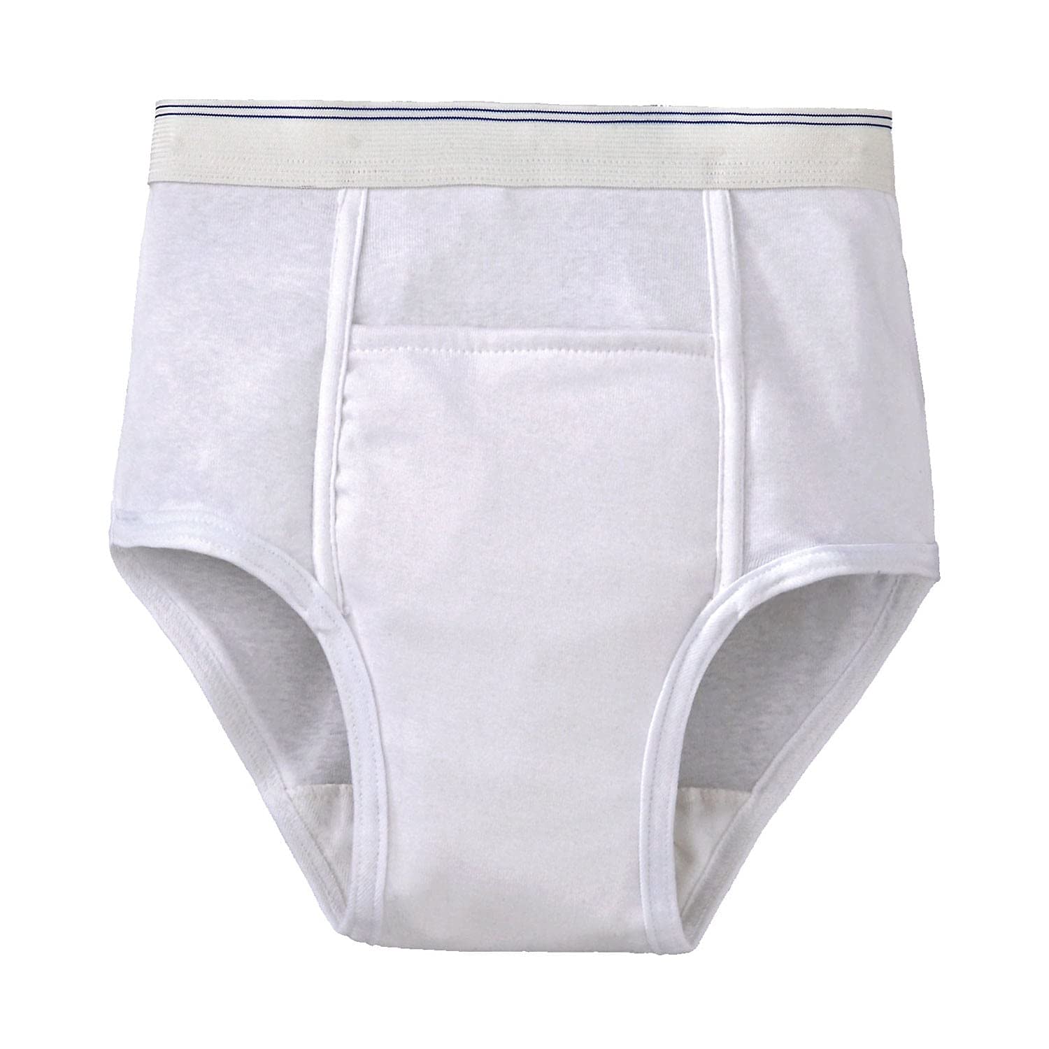 Mens Reusable Incontinence Brief 10oz  - Size -Small 30-32