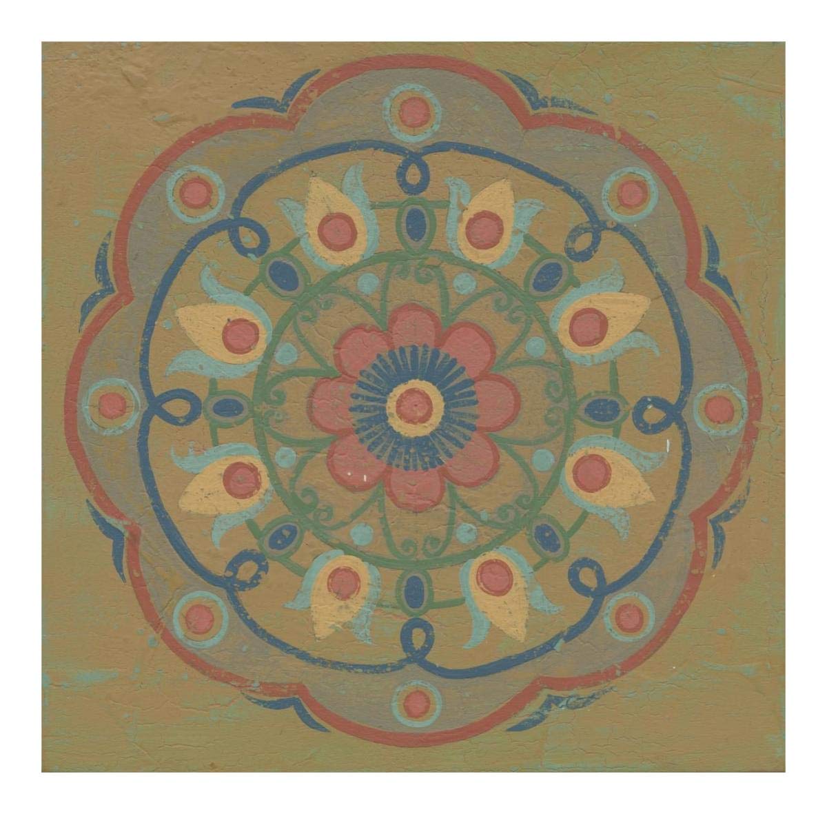 Lakai Circle IV -Paper Art-20x20”