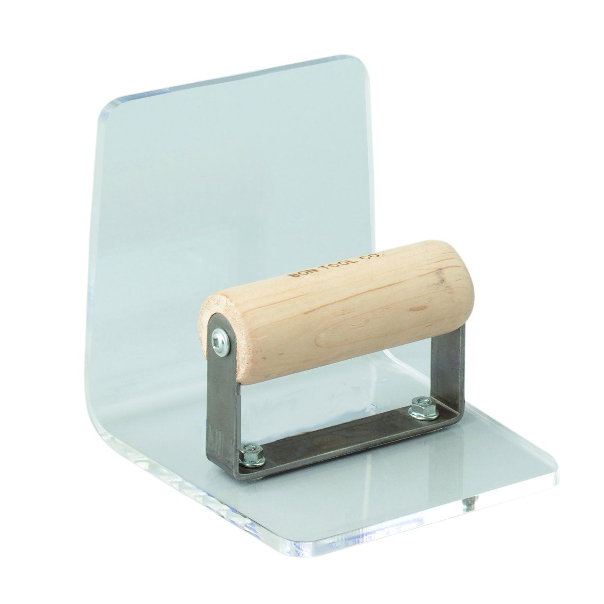 Bon 12-696 Step Tool - Plex Inside 6-inch X 5-inch - 3/4-inch Radius 5-inch Lip Wood Handle