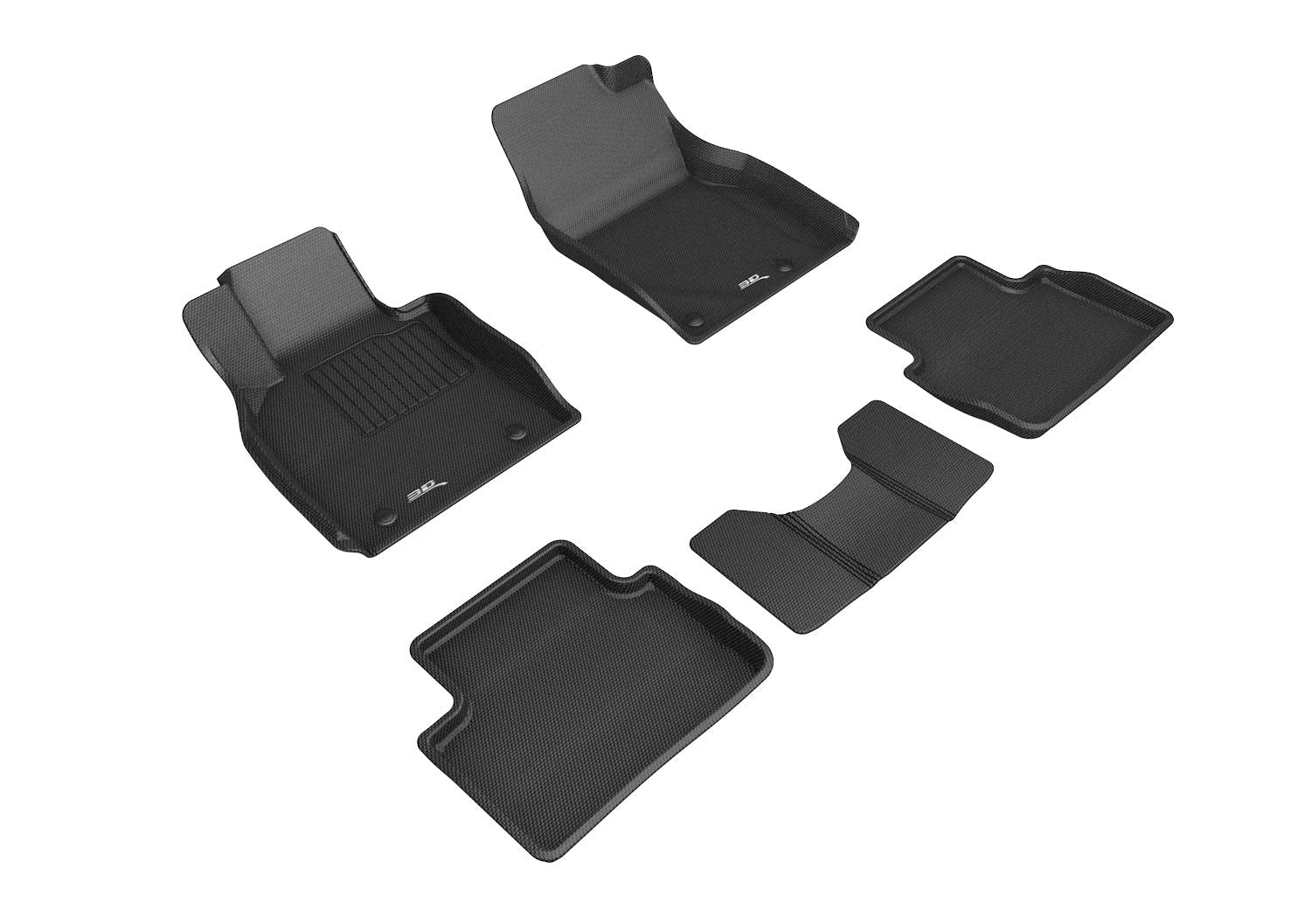 3D MAXpider MAZDA MAZDA3 2019-2022 / CX-30 2020-2022 KAGU BLACK R1 R2