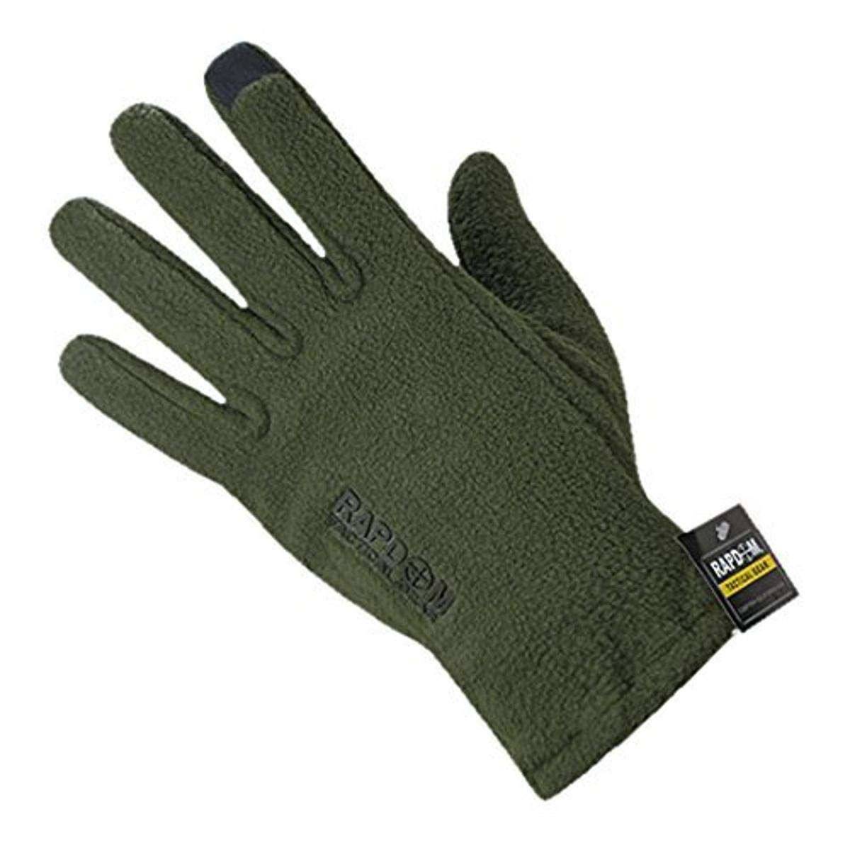 Polar Fleece Gloves, Olive Drab, XL