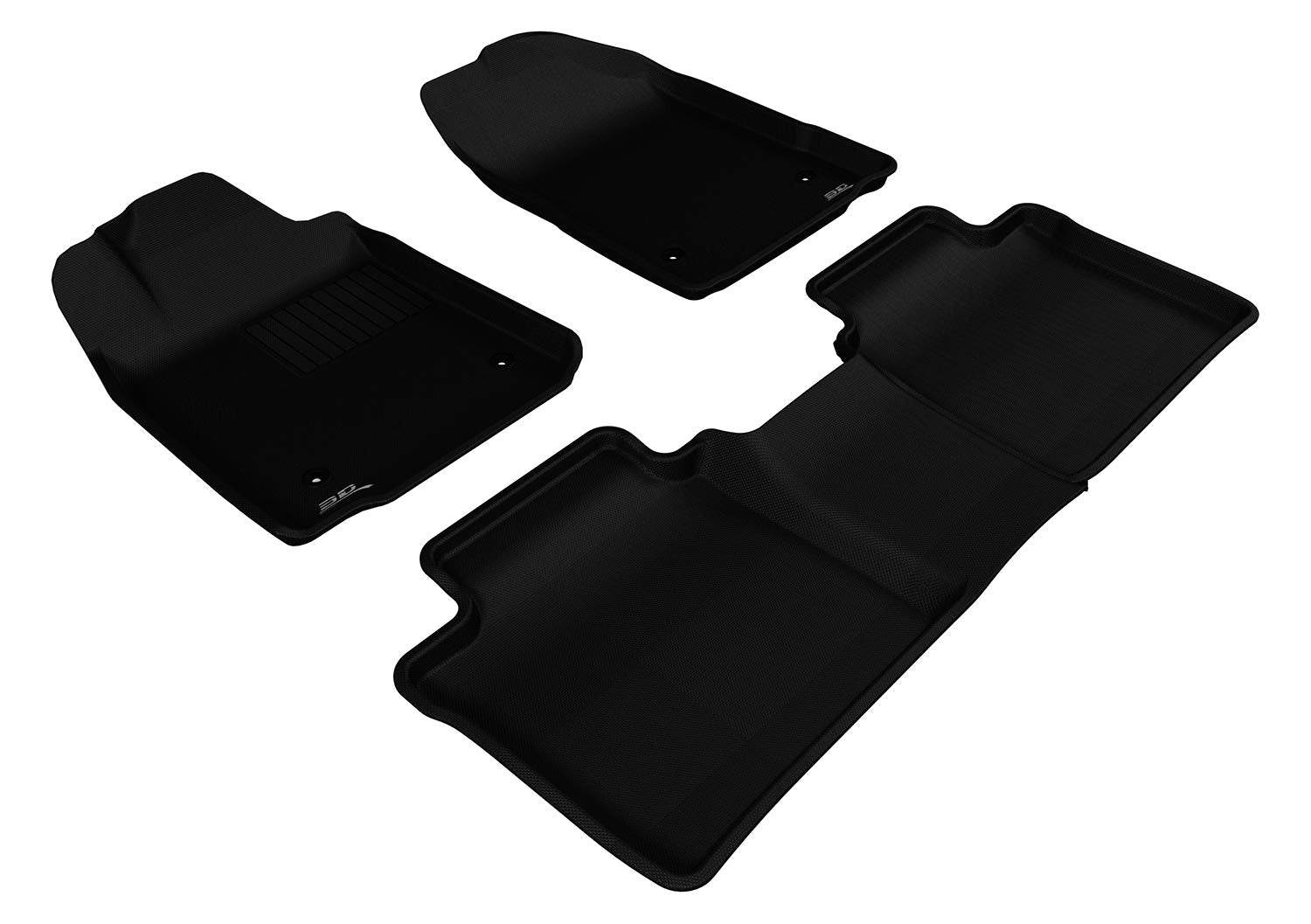 3D MAXpider LEXUS ES350 2007-2012 KAGU BLACK R1 R2