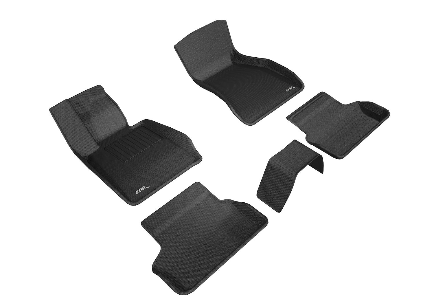 3D MAXpider BMW 5 SERIES (G30 / G31) 2017-2022 KAGU BLACK R1 R2