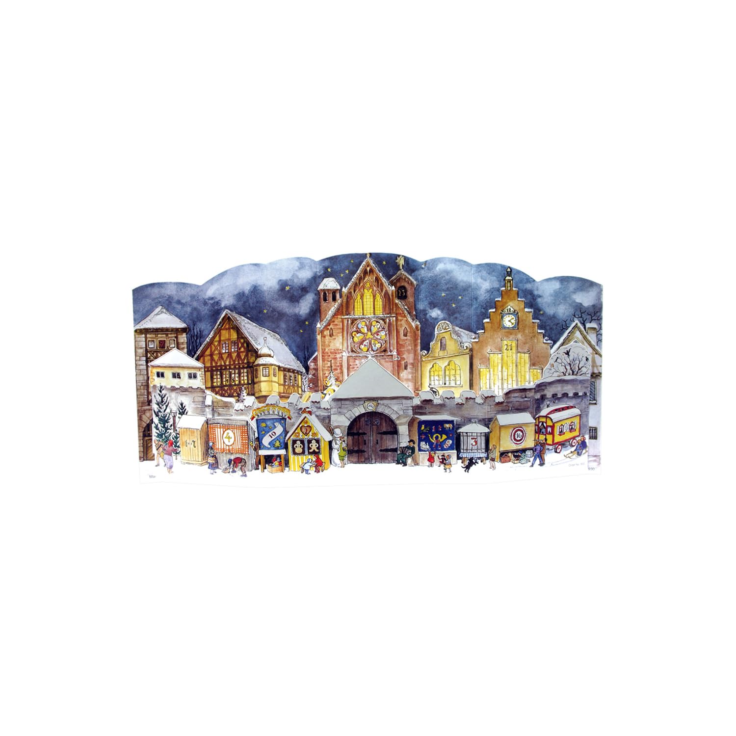ADVENT- 3D (1947) LRG EACH