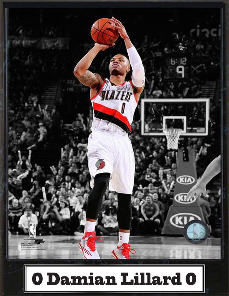 9x12 Plaque - Damian Lillard Portland Trail Blazers
