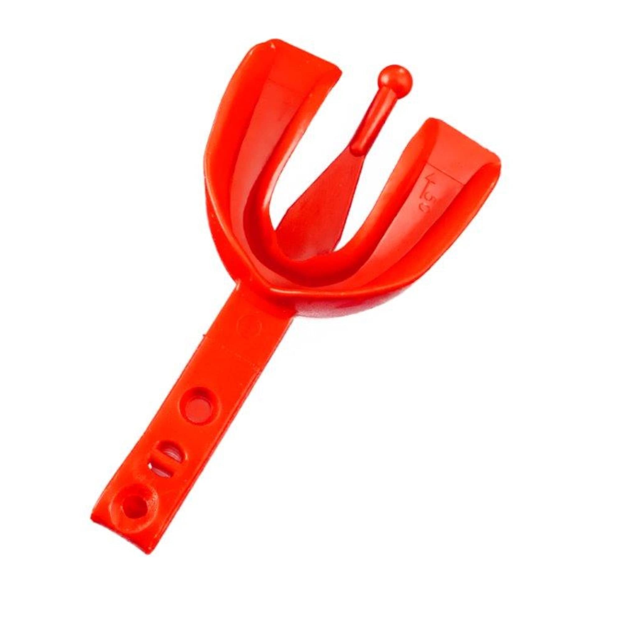 MOUTH GUARD-ADULT WITH STRAP-RED