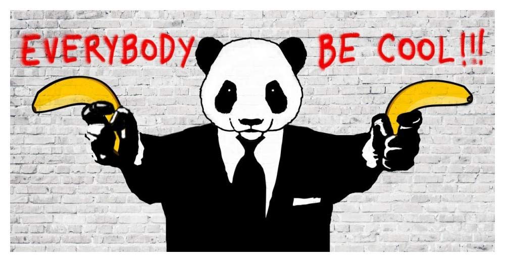 Everybody Be Cool!!!-Paper Art-50x26”