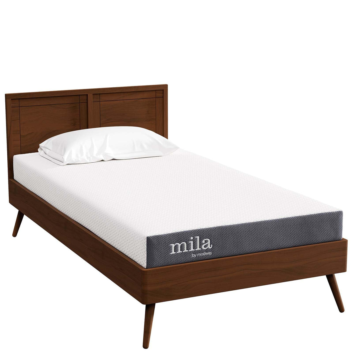 Modway Mod-7098-Whi Mila 5' Narrow Twin Mattress, White