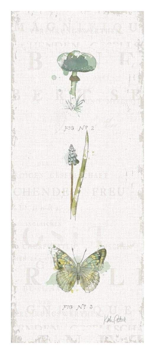 In the Forest XI -Paper Art-14x32”