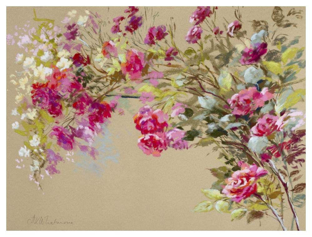The Garden of the Rose II-Paper Art-50x38”