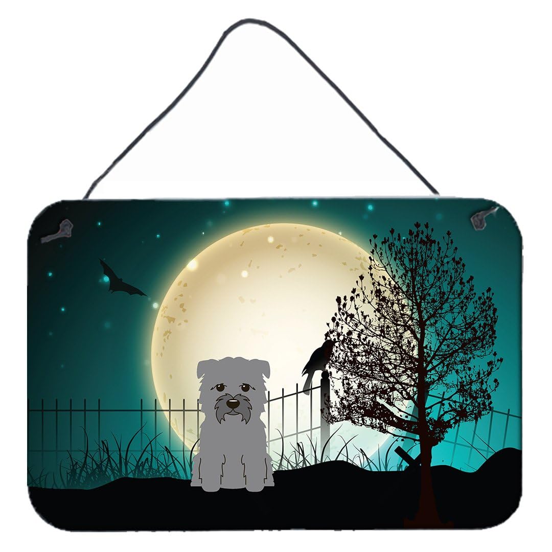 Halloween Scary Design with Dog Wall or Door Hanging Prints
