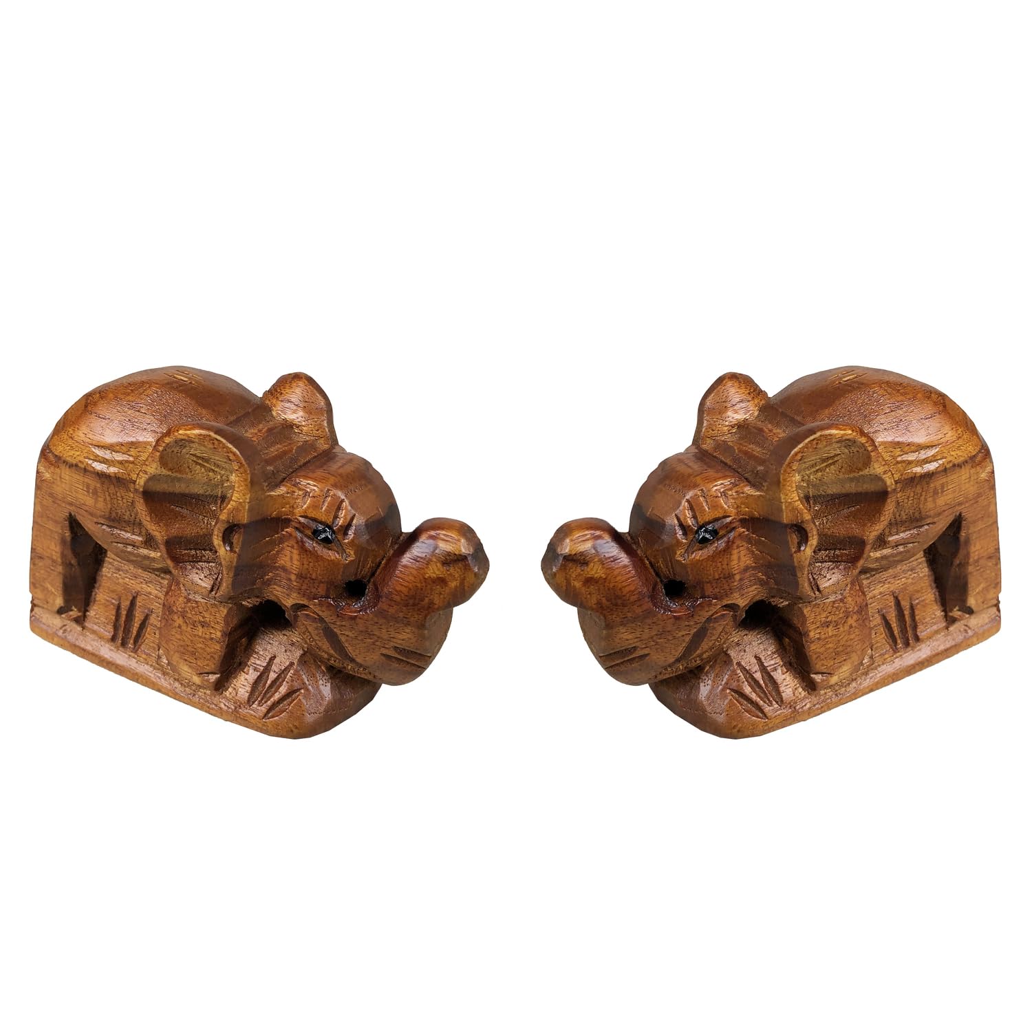 D-ART COLLECTION, INC Elephant Mini Statue SET 2 pcs