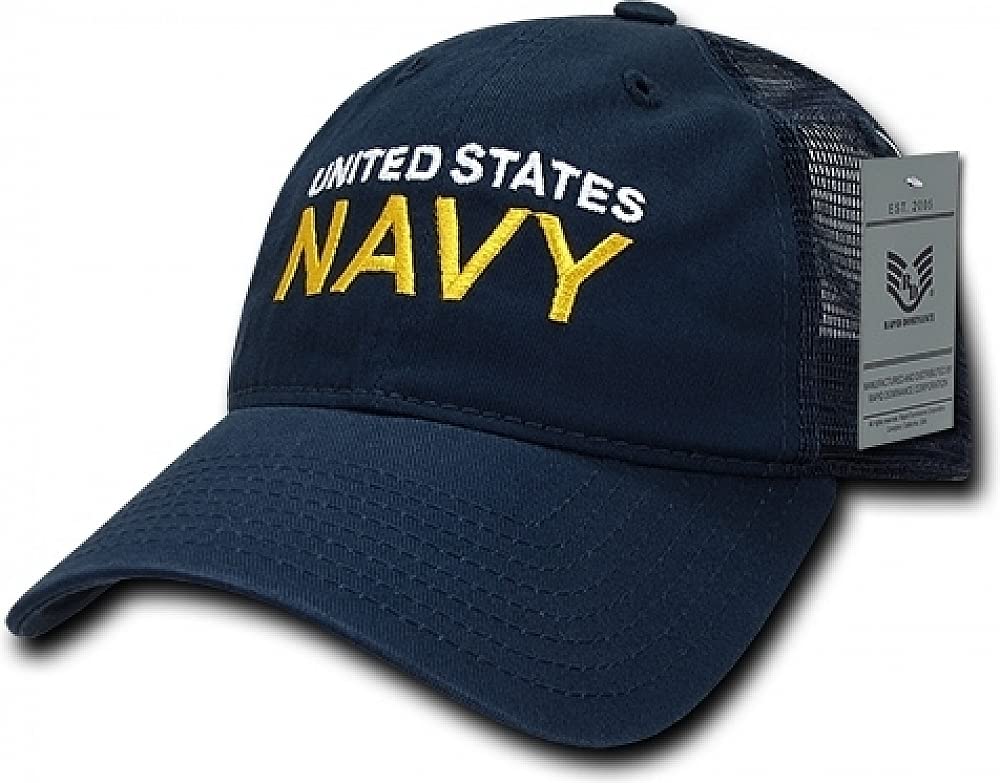 Relaxed Trucker Caps, Navy, Navy