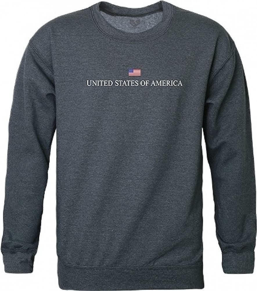 Graphic Crewneck, USA, H.Char, 2X