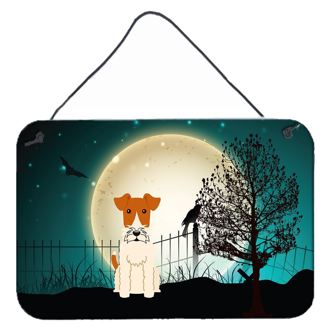 Halloween Scary Design with Dog Wall or Door Hanging Prints