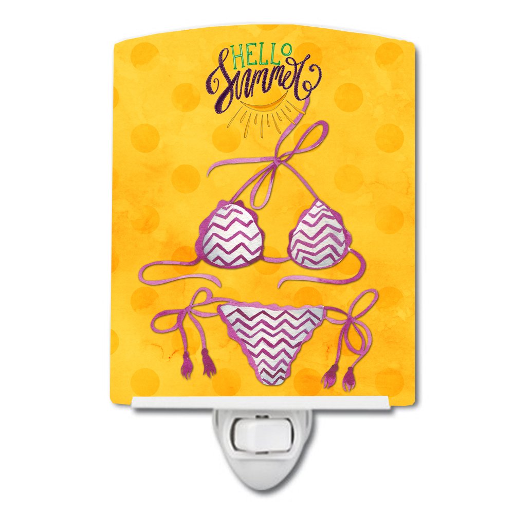 Swimsuit Polkadot Ceramic Night Light