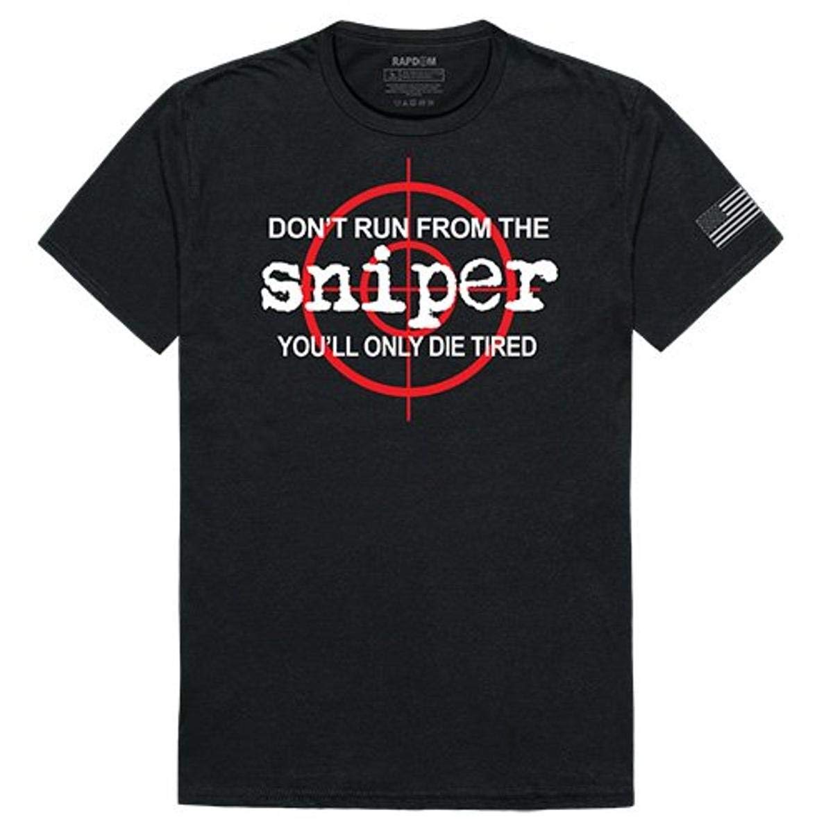 Tactical Graphic T, Sniper, Black, M
