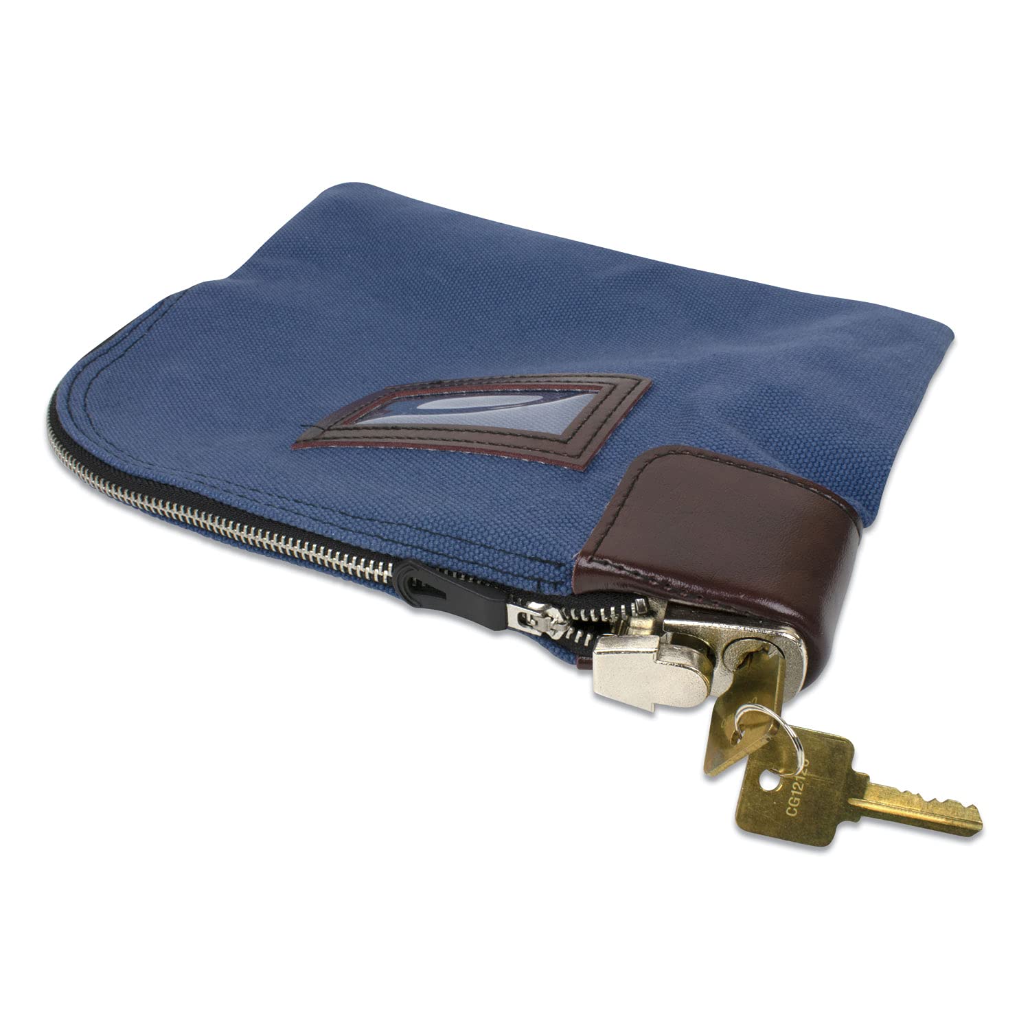 ControlTek Carrying Case Cash, Coin, Document, Check, Card - Blue