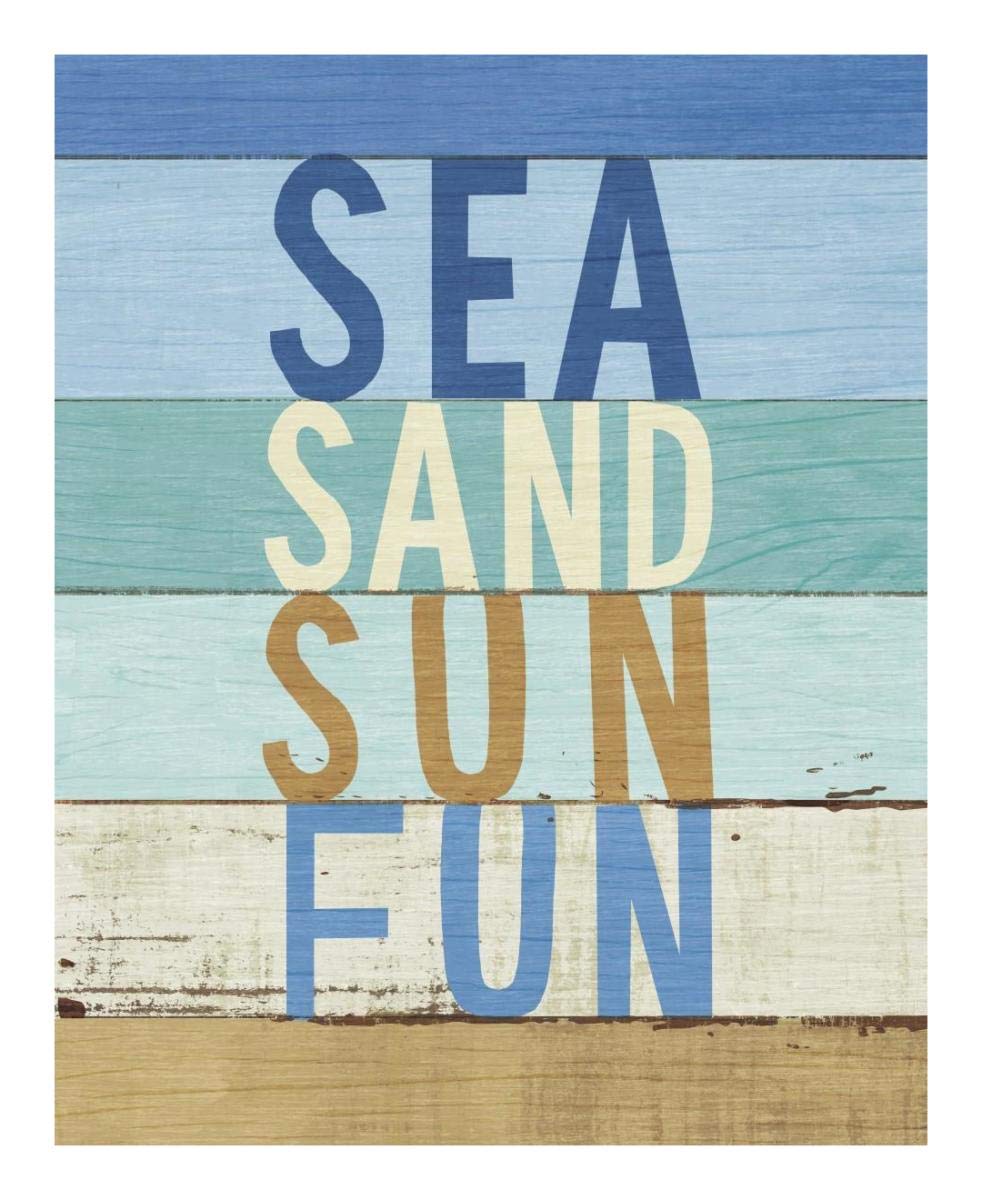 Beachscape Inspiration VIII -Paper Art-18x22”