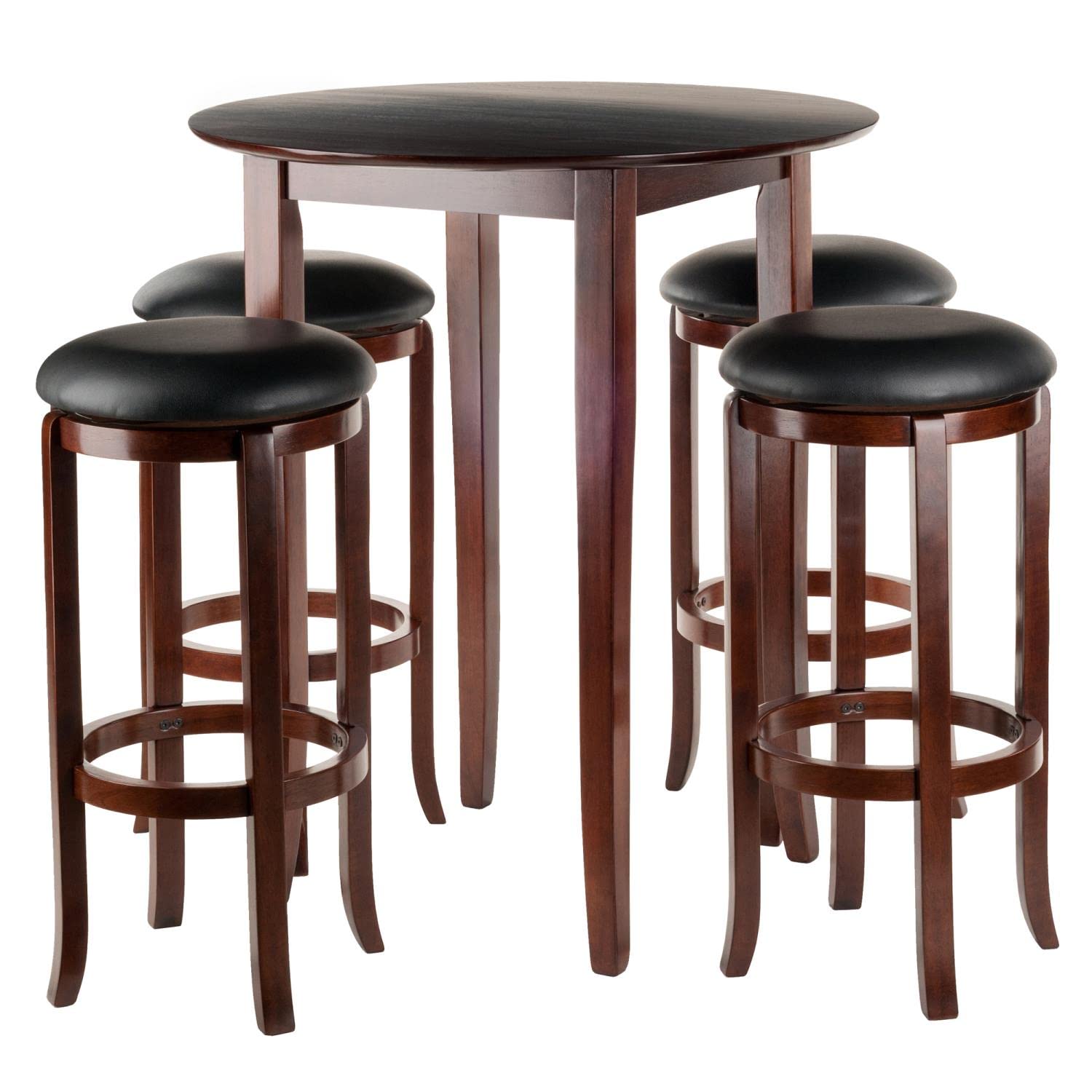 Casafoyer Fiona, 4 stools, Walnut