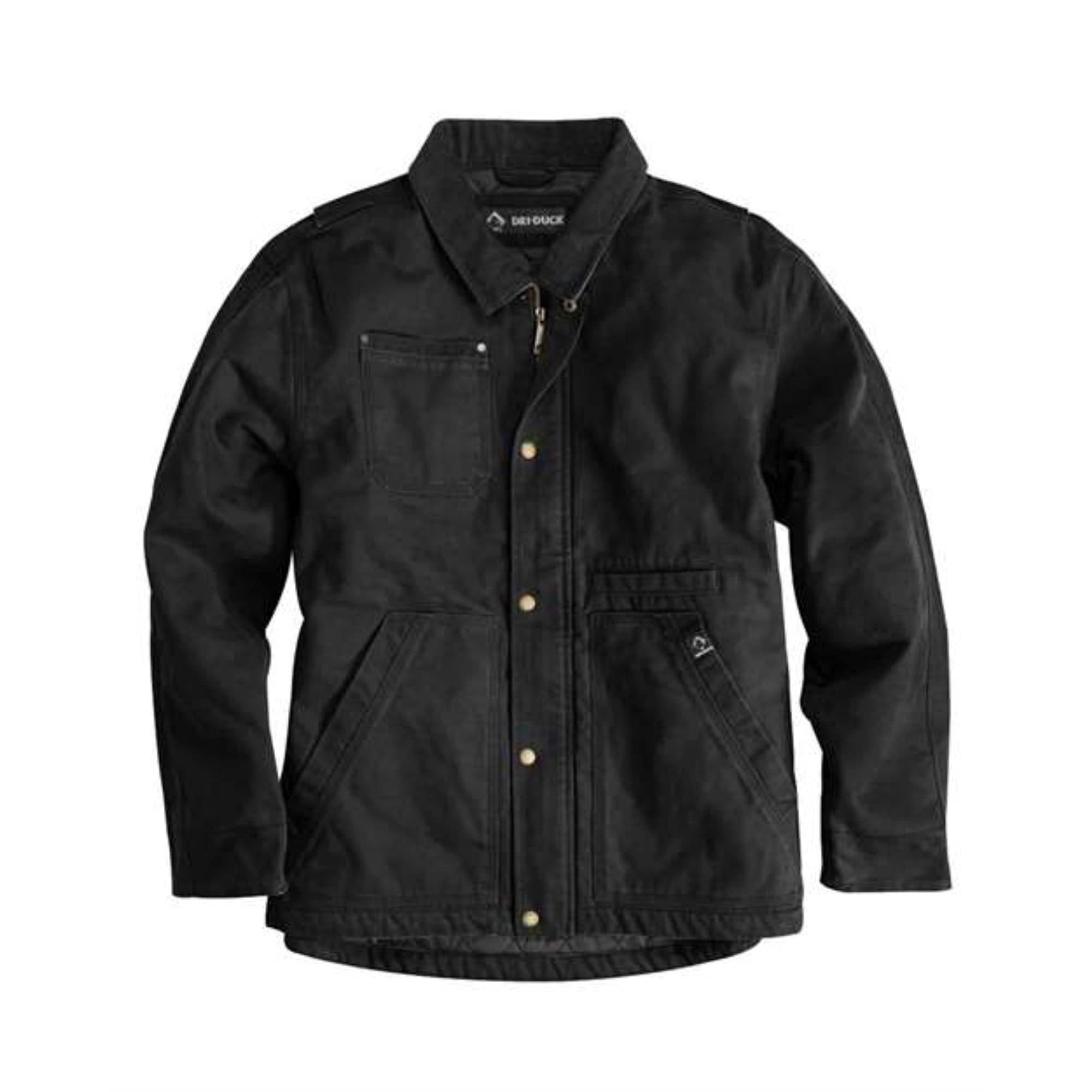 DRI DUCK Rambler Boulder Cloth Jacket Tall Sizes - Black, XLT