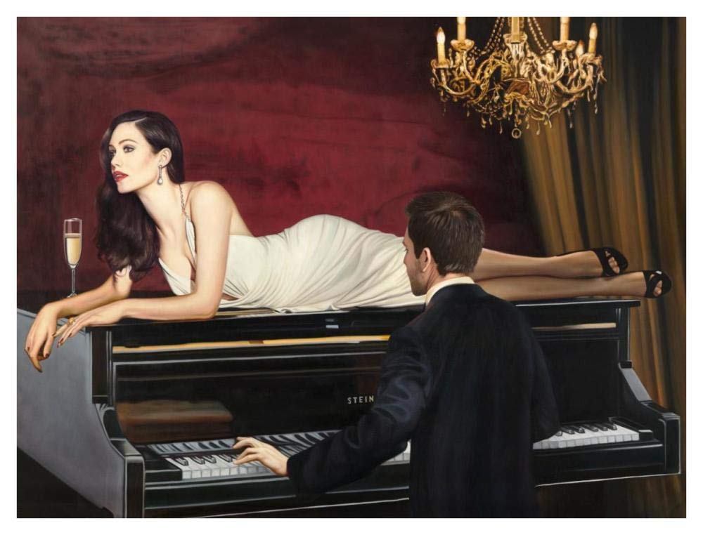 Sweetest Song-Paper Art-42x32”