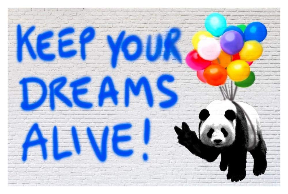 Keep your dreams alive!-Paper Art-38x26”
