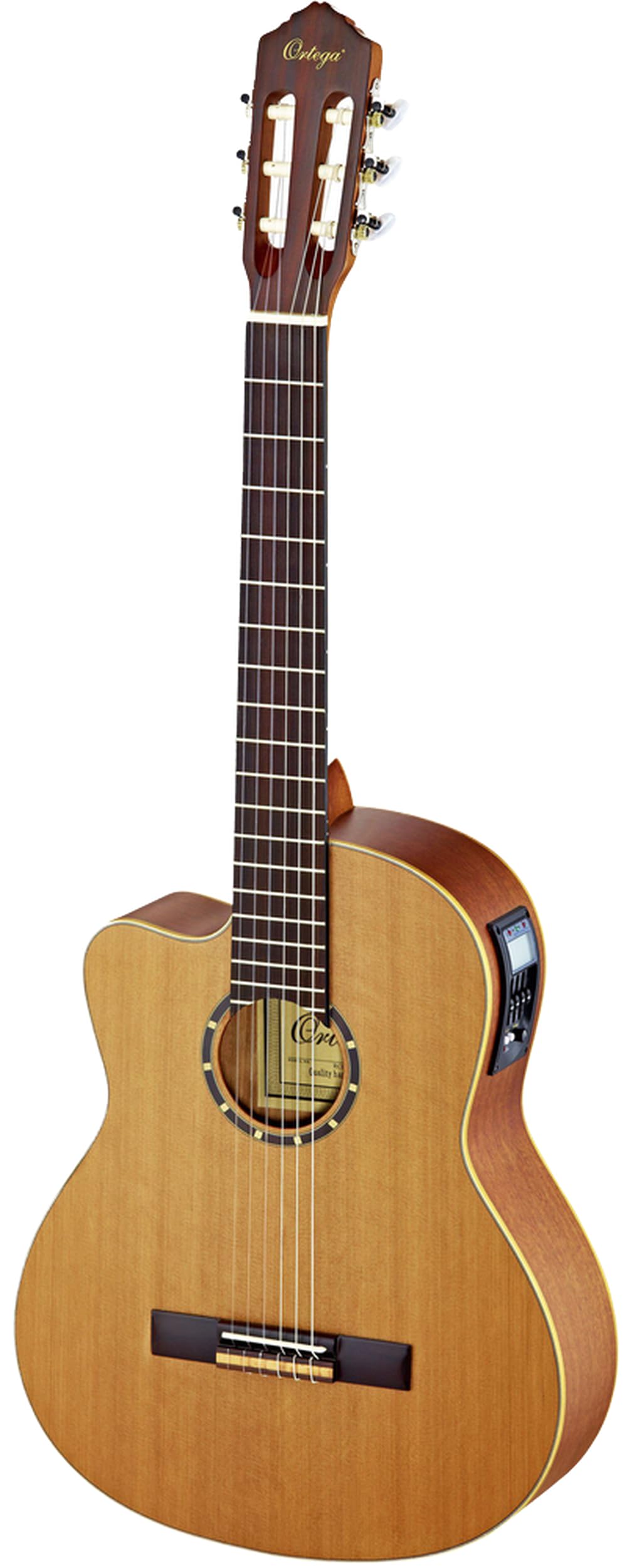 Family Series Pro Solid Top Acoustic-Electric Nylon Classical Guitar with Bag