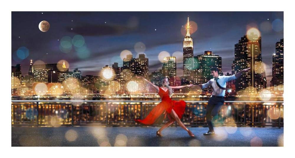 Dancin in the Moonlight-Paper Art-26x14”