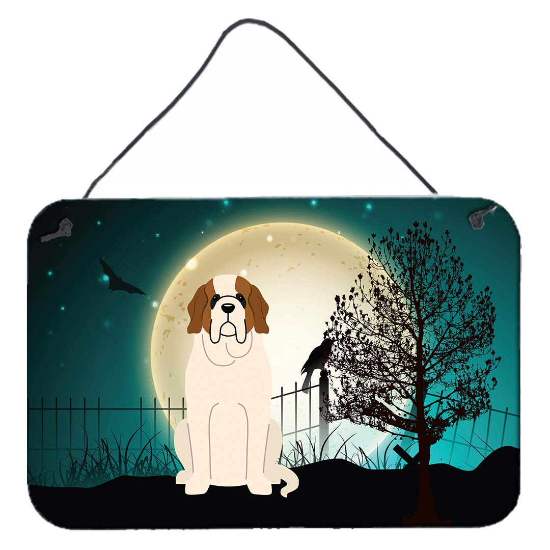 Halloween Scary Design with Dog Wall or Door Hanging Prints