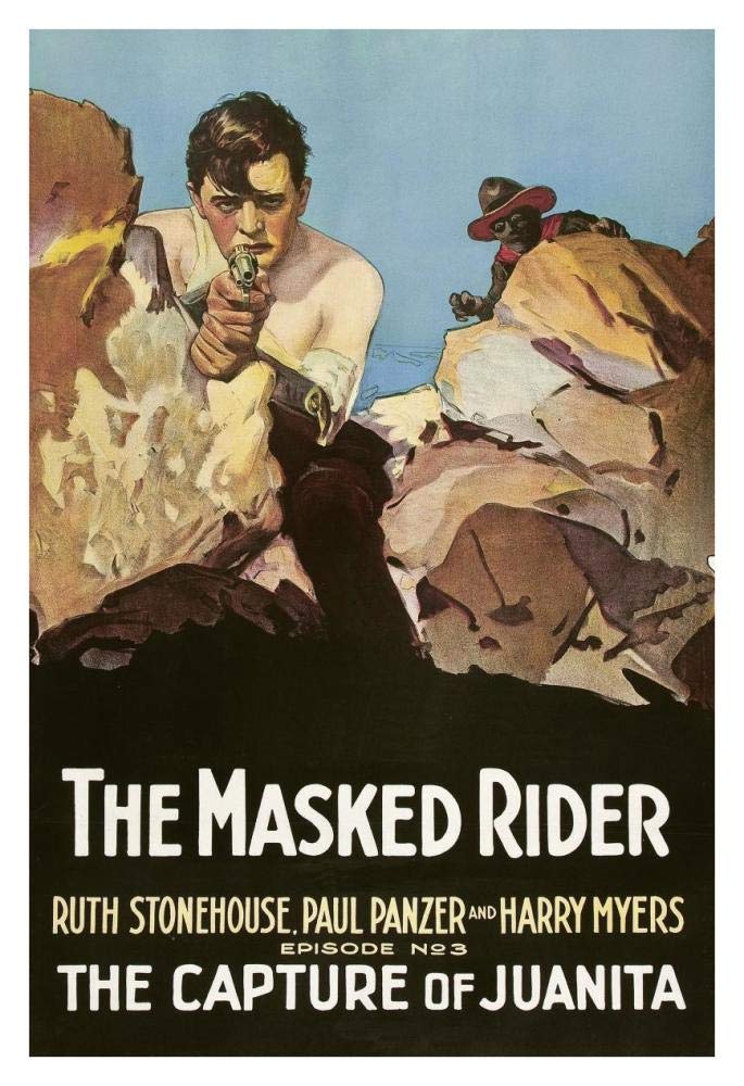 Vintage Westerns: Masked Rider - The Capture of Juanita-Paper Art-26x38”