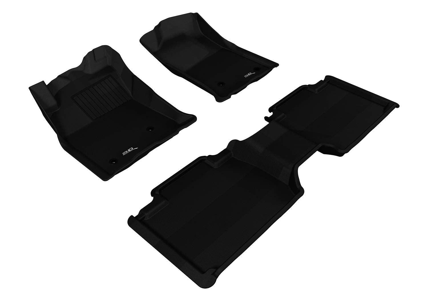 3D MAXpider TOYOTA TACOMA ACCESS CAB 2005-2011 KAGU BLACK R1 R2