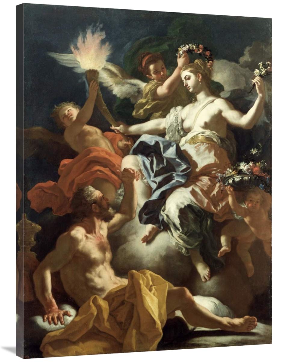 Aurora Taking Leave of Tithonus-Canvas Art-30x40”