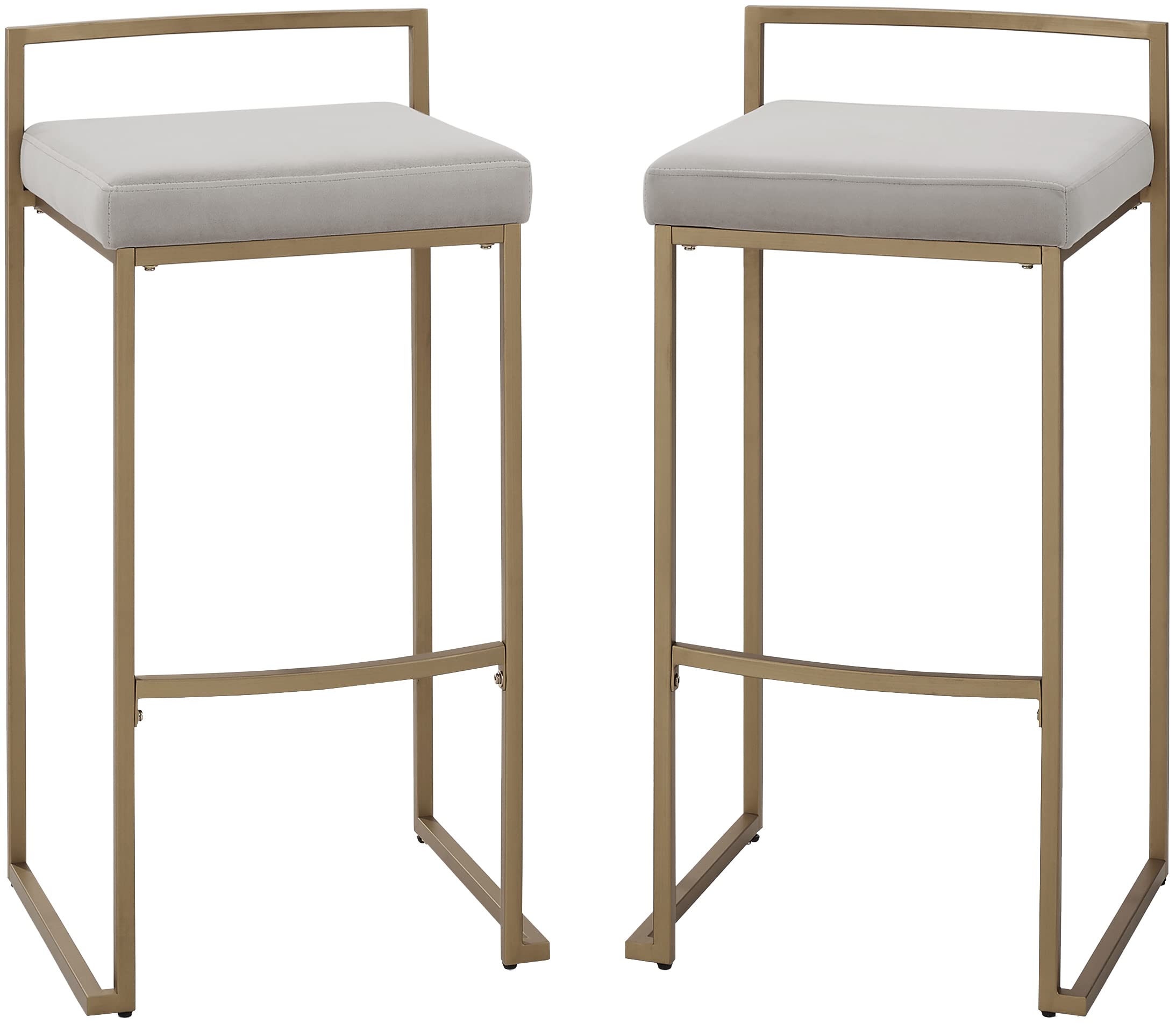 Harlowe 2Pc Bar Stool Set - 2 Stools