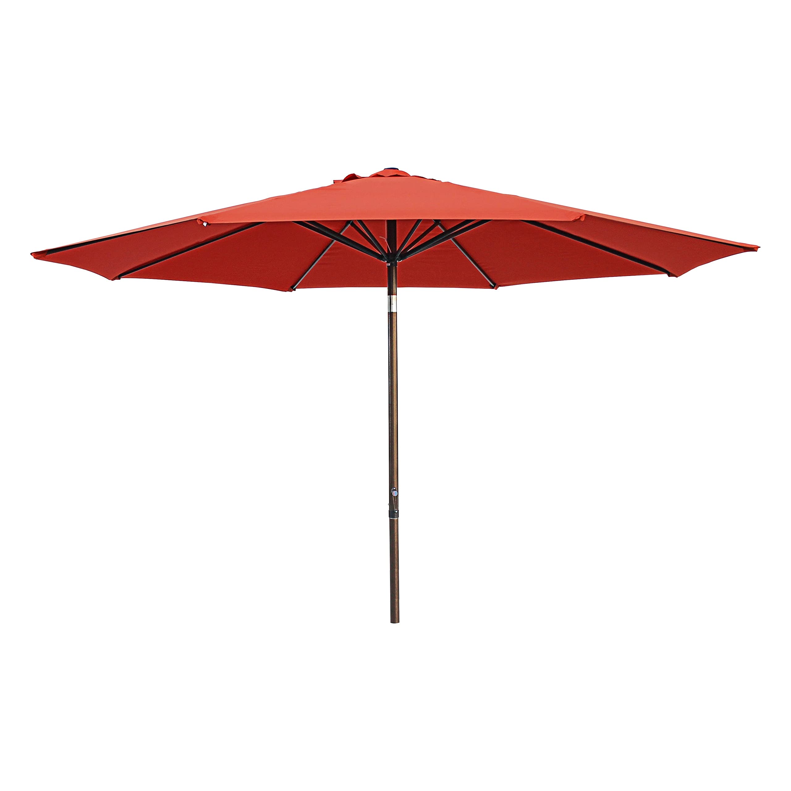 St. Kitts Aluminum 11.5-foot Patio Umbrella - Terra Cotta
